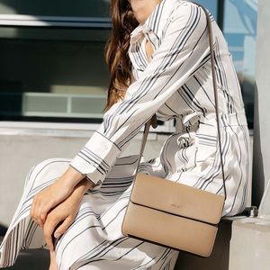 Angela Roi HAMILTON CROSS-BODY - MUD BEIGE